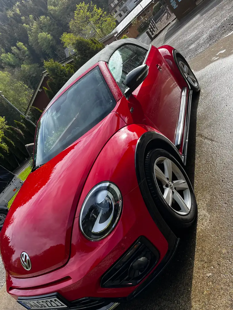 Volkswagen Beetle The Beetle Cabriolet 1.4 TSI DSG (BlueMotion Tech) Red - 1