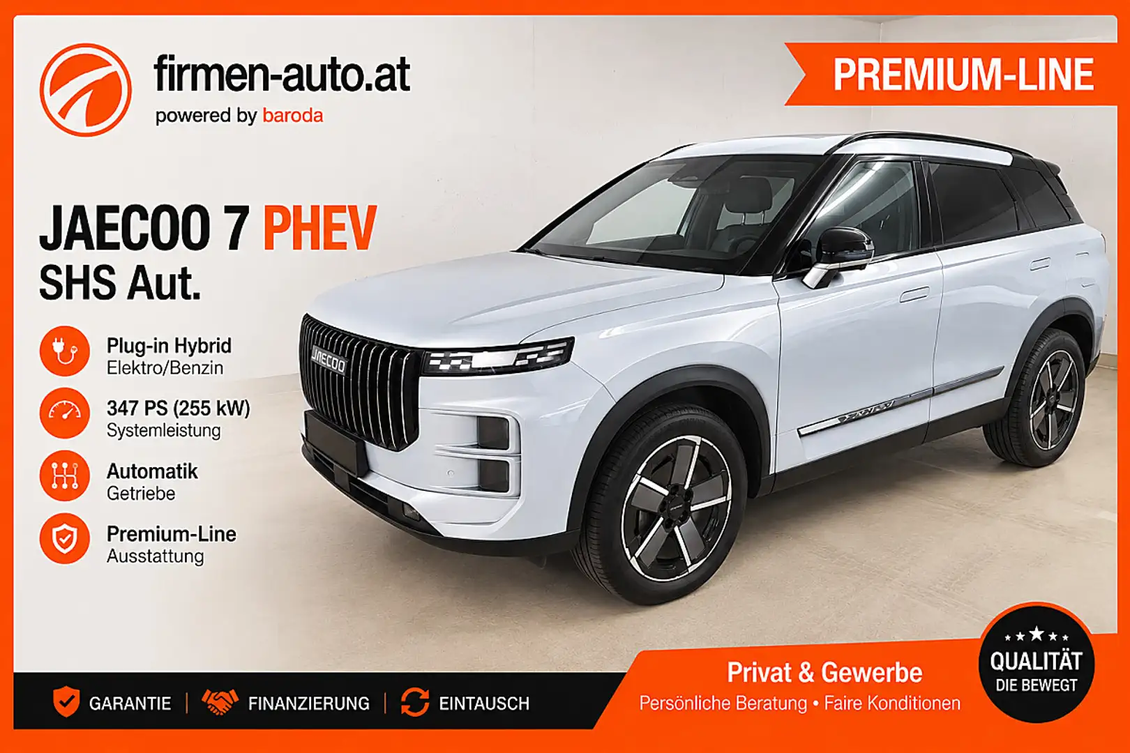 Jaecoo J7 7 PHEV Premium Line Aut. Weiß - 1
