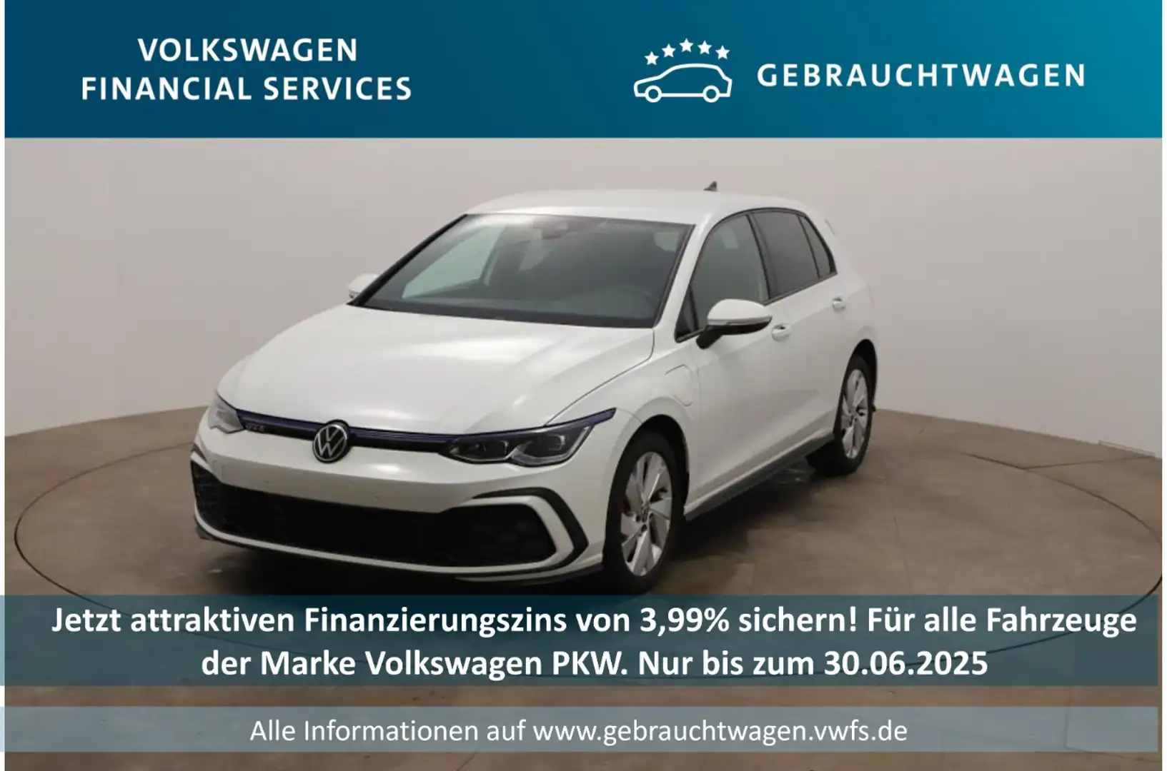 Volkswagen Golf GTE GTE 1.4 TSI Hybrid 110kW 6-Gang DSG 4 Türen Weiß - 1