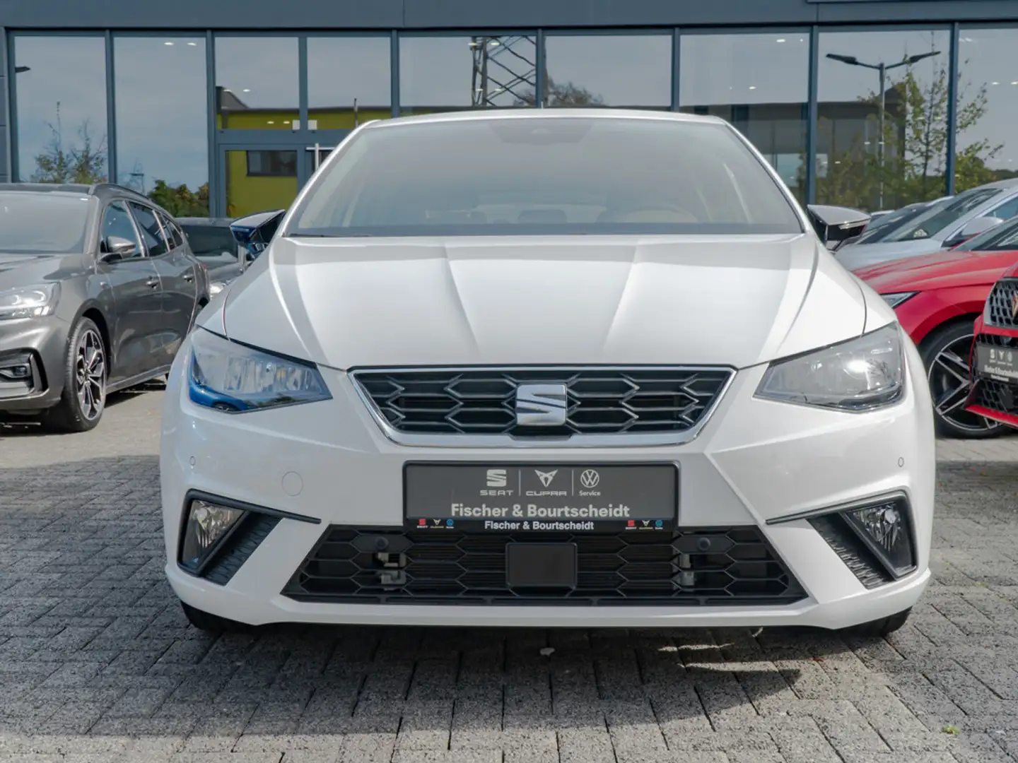 SEAT Ibiza 1.0 TSI FR DSG KAMERA LED SHZ APP ACC Weiß - 2