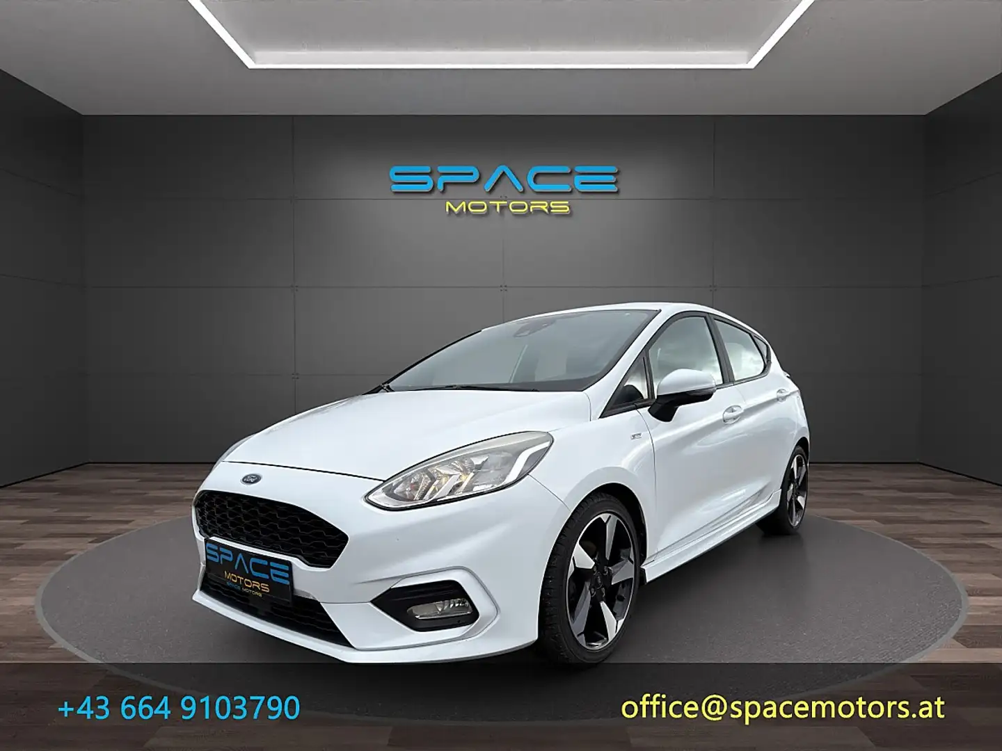 Ford Fiesta ST-Line 1,0 EcoBoost Start/Stop Weiß - 1