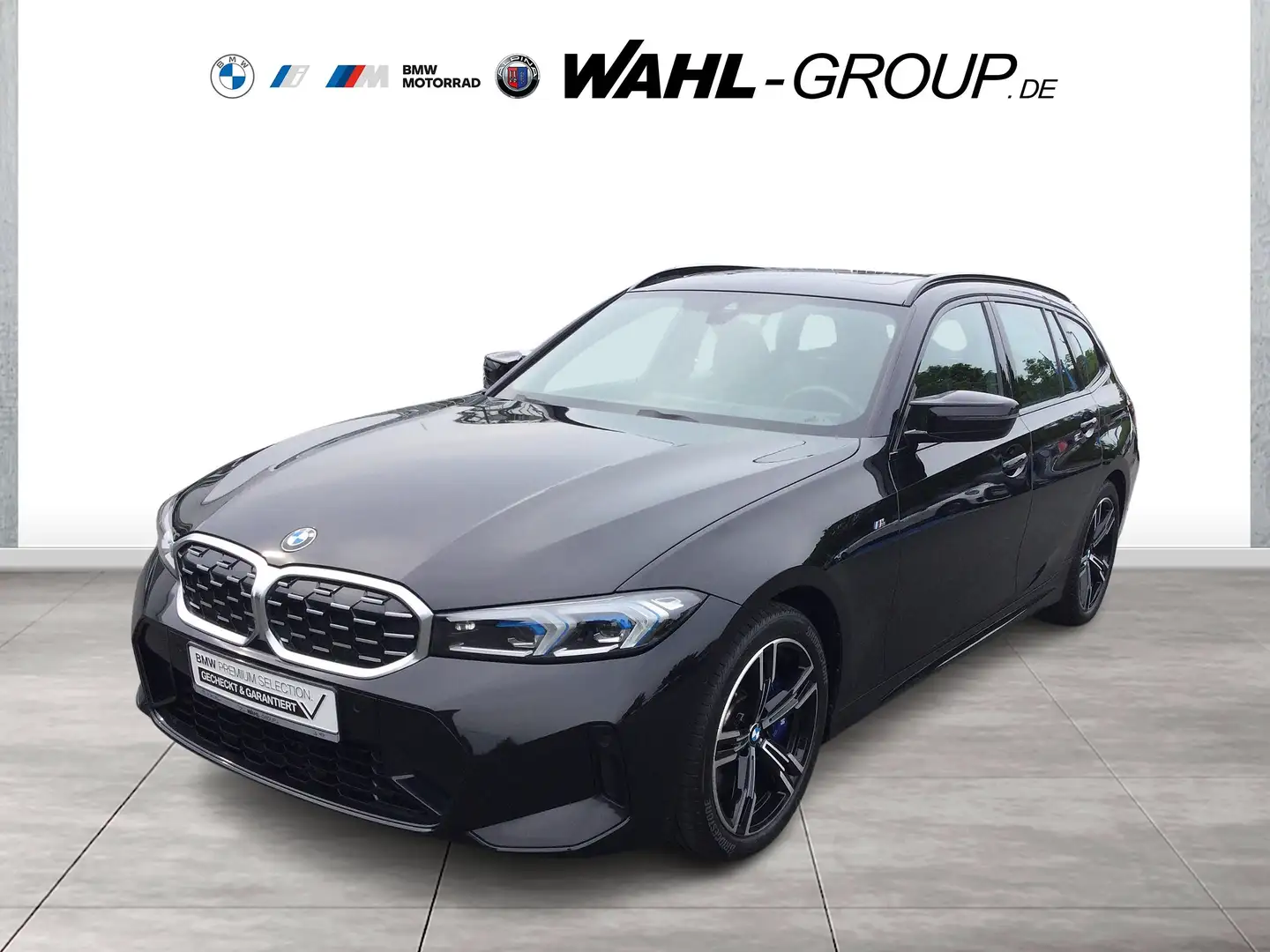 BMW 340 M340i xDrive TOURING LC PROF PANO PARKASSIST GRA H Noir - 1