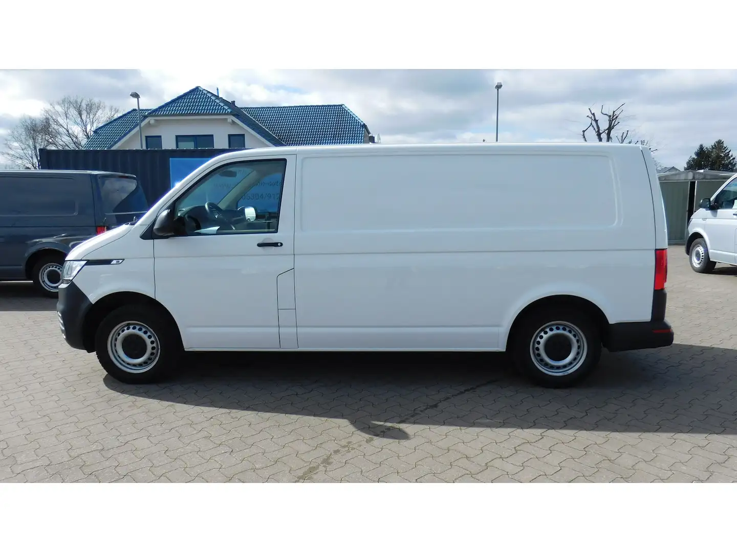 Volkswagen T6.1 Transporter Abt e- Lang 1-Gang Klima Radio Weiß - 1