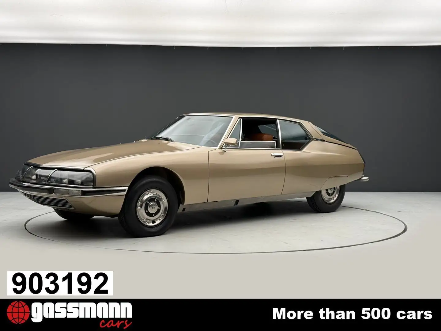 Citroen SM Coupe 2.7L V6 Maserati Motor Gold - 1