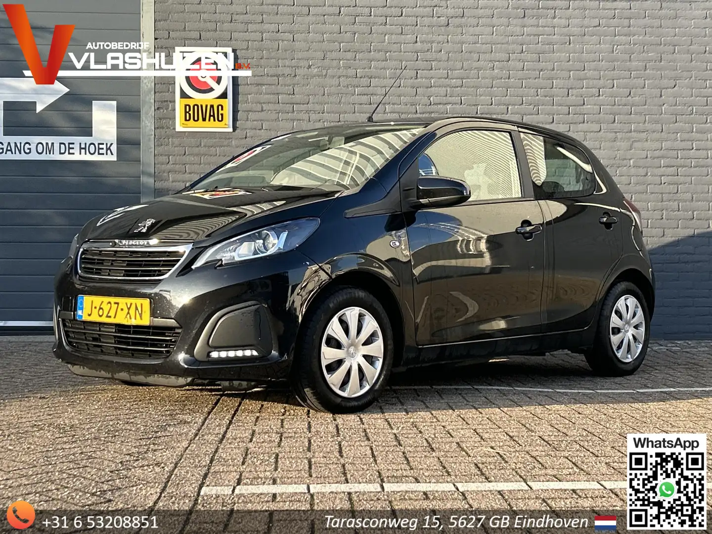 Peugeot 108 1.0 e-VTi Active | € 4.100,- NETTO! | 5 Deurs | Ai Negru - 1