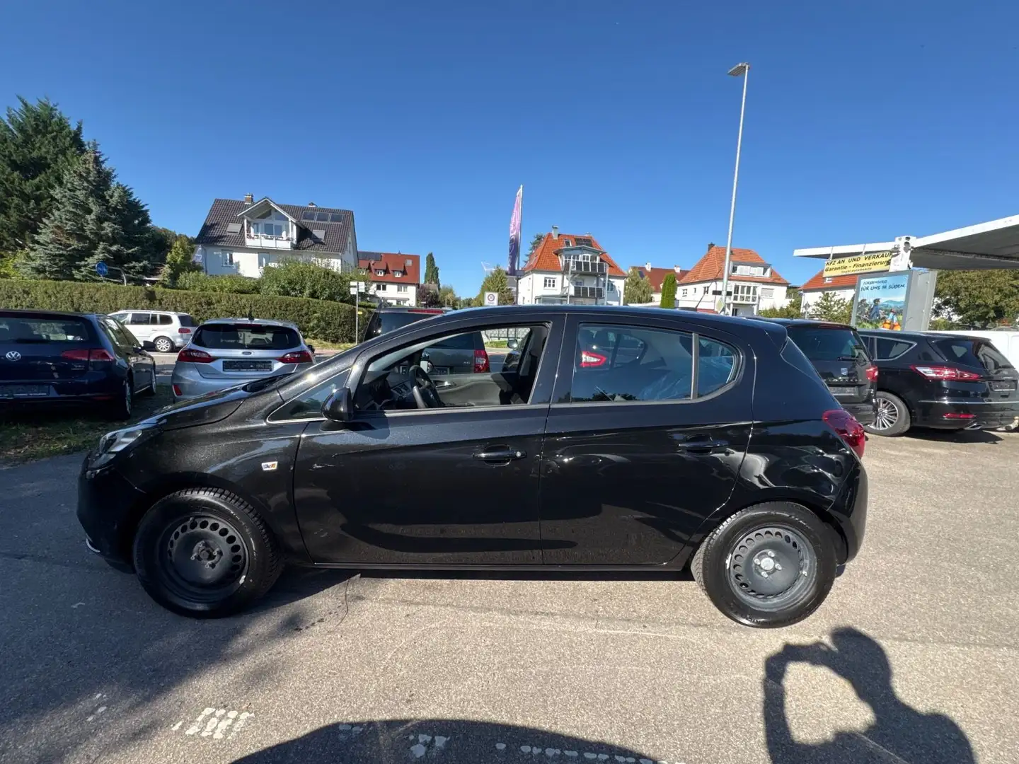 Opel Corsa E Selection KLIMA*8fach* Schwarz - 2