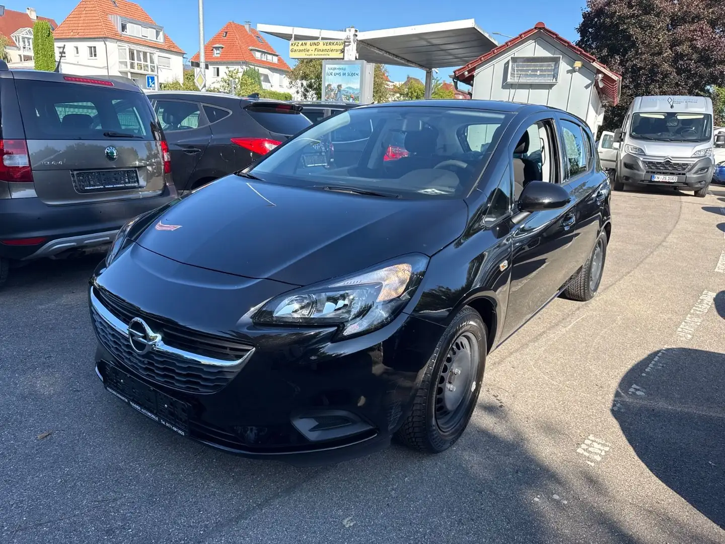 Opel Corsa E Selection KLIMA*8fach* Schwarz - 1