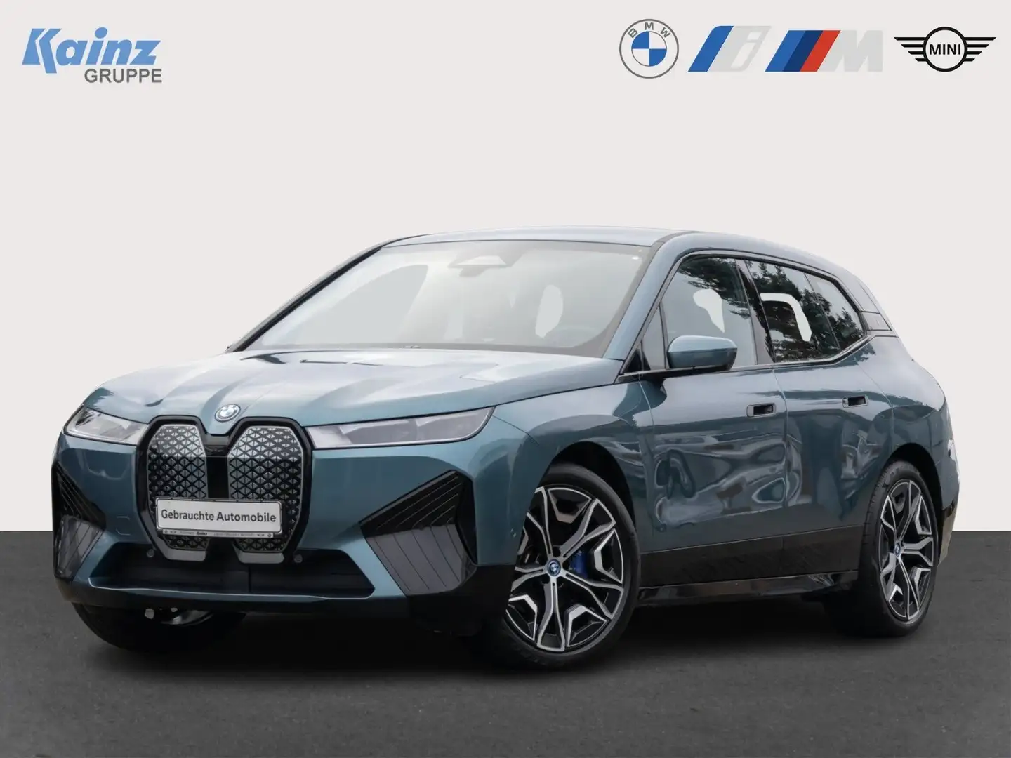BMW iX xDrive50 SportPaket/ParkAssPlu/H&K Blau - 1