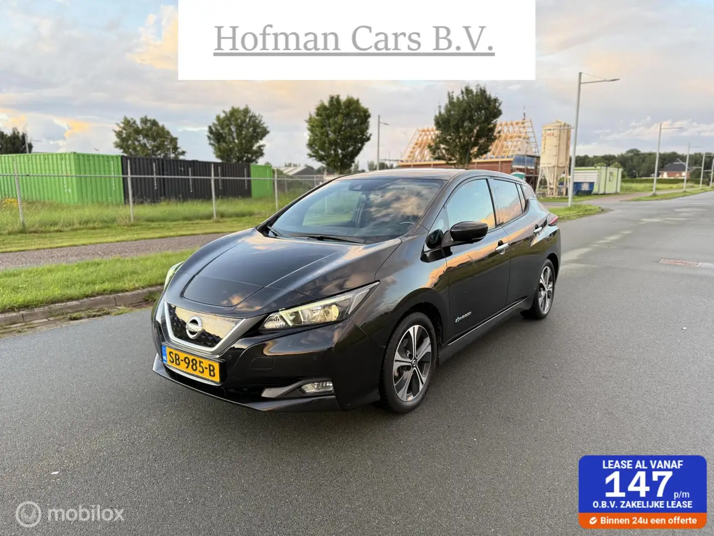 Nissan Leaf 2.ZERO EDITION 40 kWh 2018 Schwarz - 1