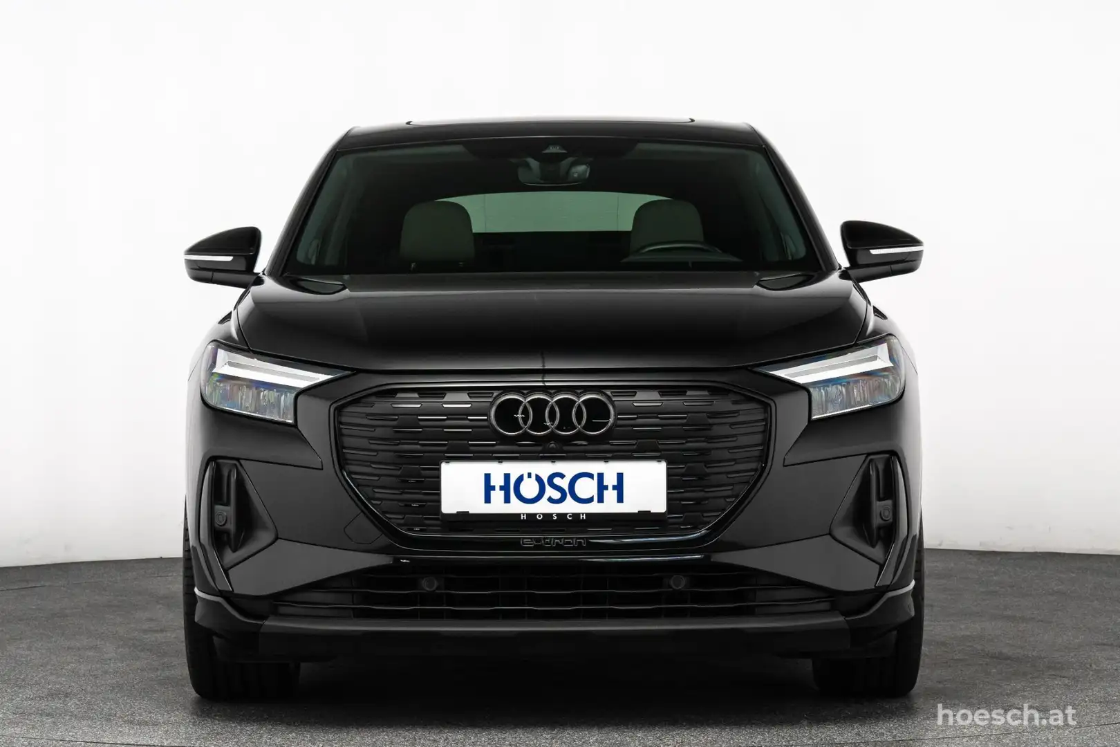 Audi Q4 e-tron 45 quattro S-LINE PANO BLACK LEDER -44% Schwarz - 2