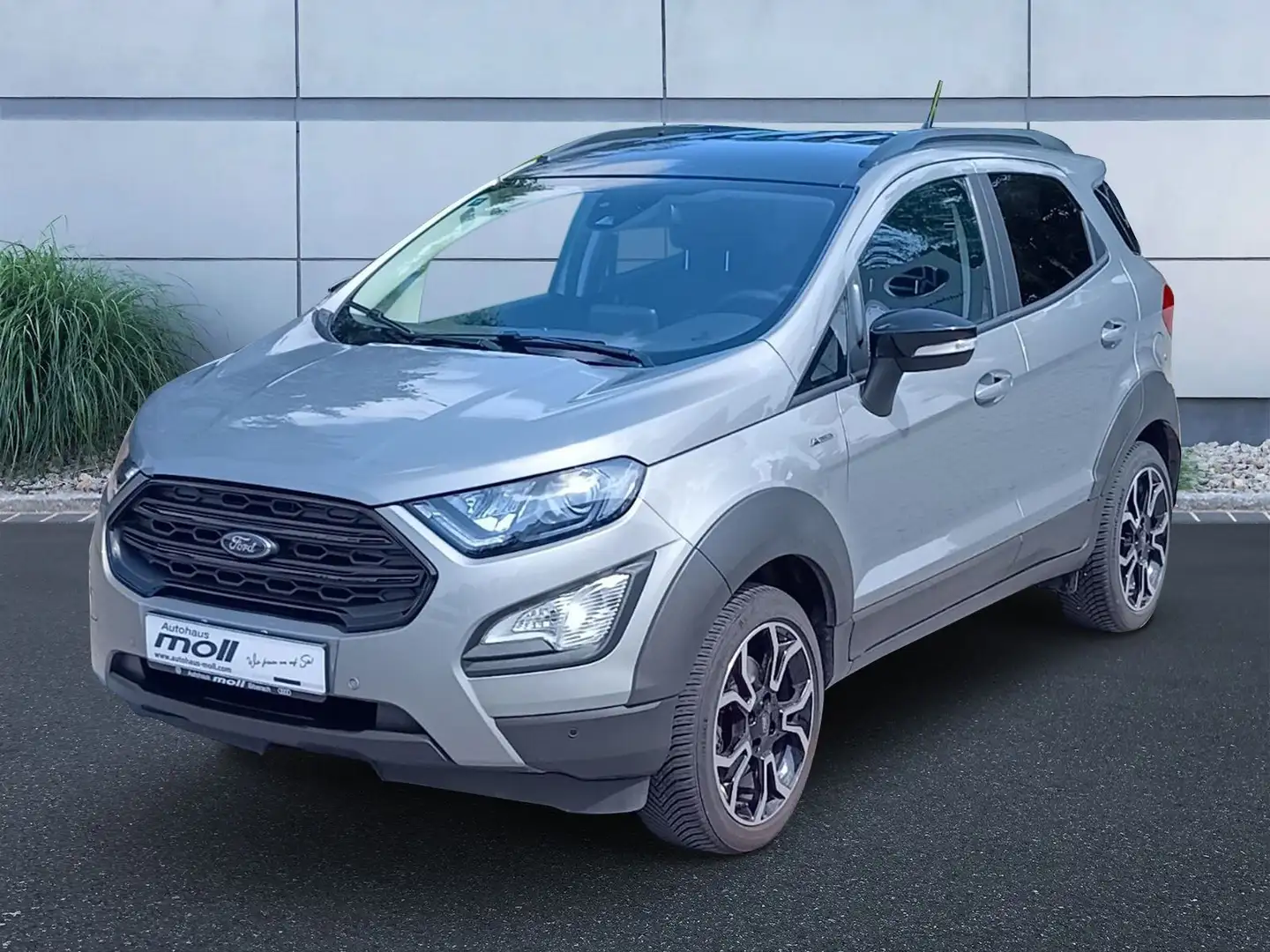Ford EcoSport 1.0 EcoBoost Active Start/Stopp Navi, A Silber - 1