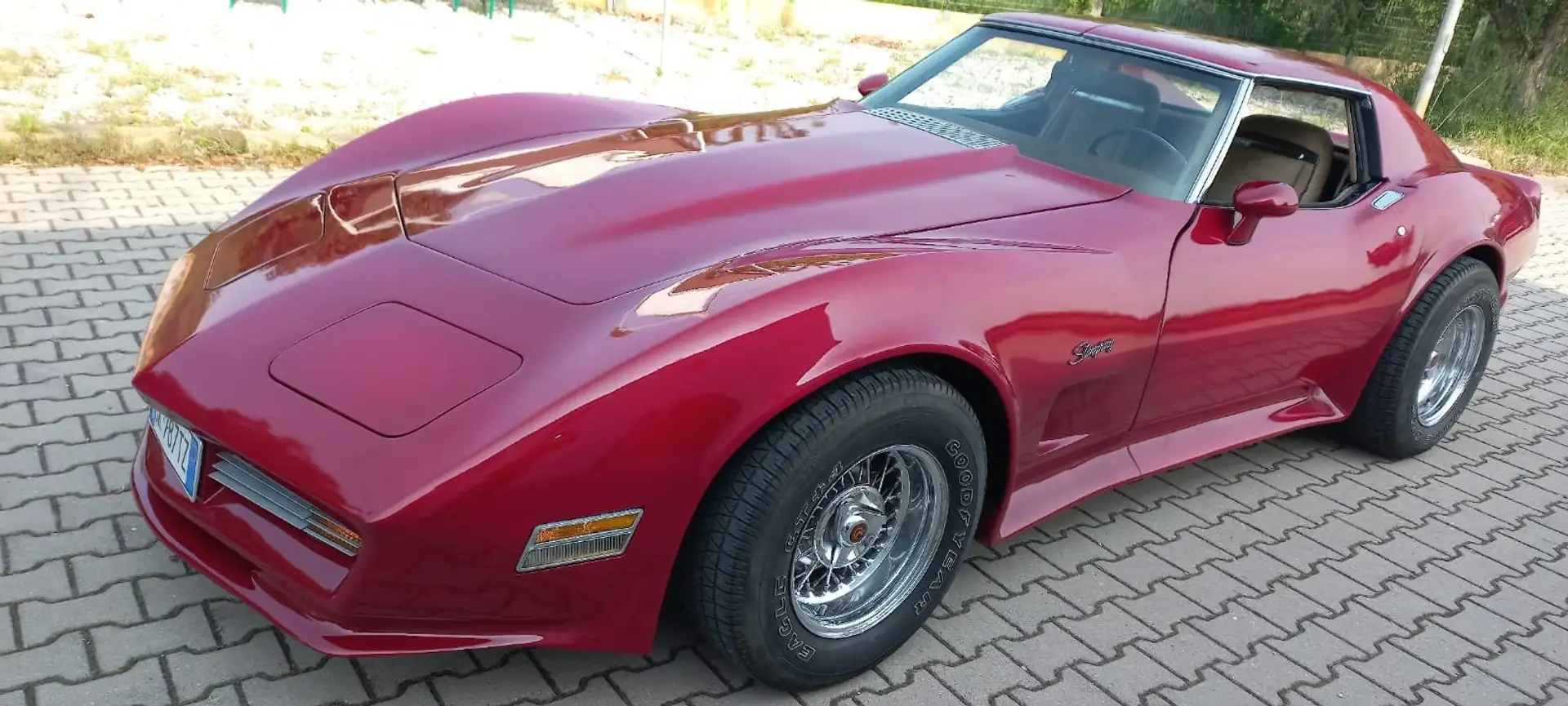 Corvette C3 Rood - 1
