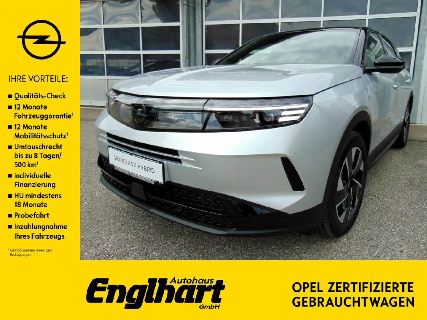 Opel Grandland X Grandland 1.2 48V Mild-Hybrid 100kW GS Silber - 1