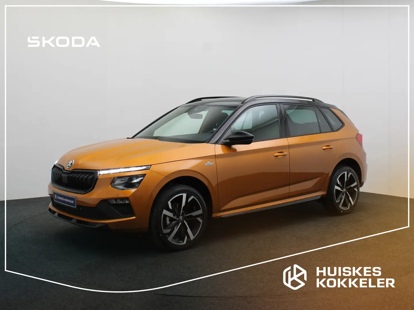 Skoda Kamiq 1.0 TSI Greentech 115pk Monte Carlo Oranje - 1