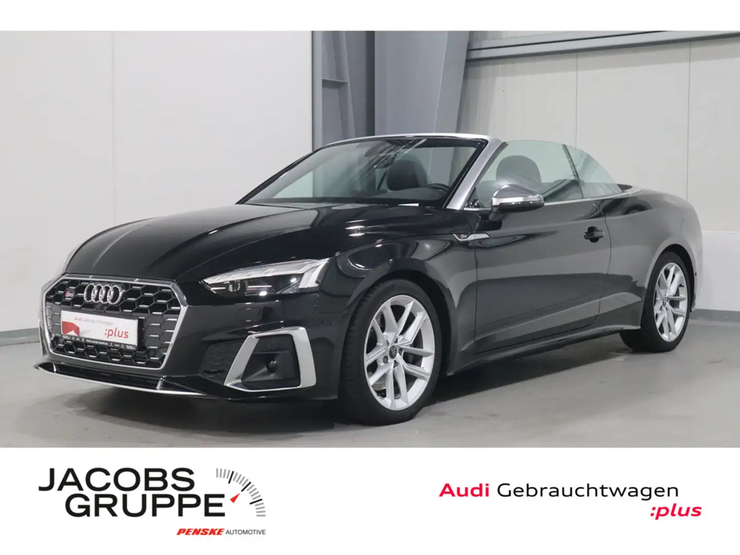 Audi S5 Cabriolet 3.0 TFSI quattro Navi*Matrix*R-Kamera * Noir - 1