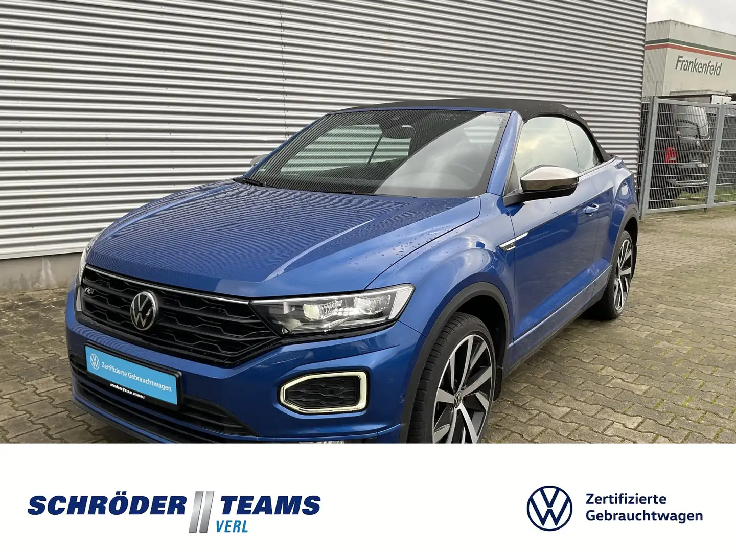 Volkswagen T-Roc Cabriolet 1.5 TSI DSG R-Line Blau - 1