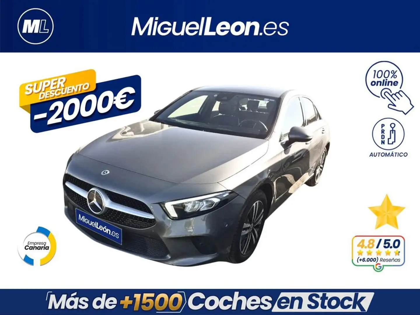 Mercedes-Benz A 250 e Sedán Grau - 1