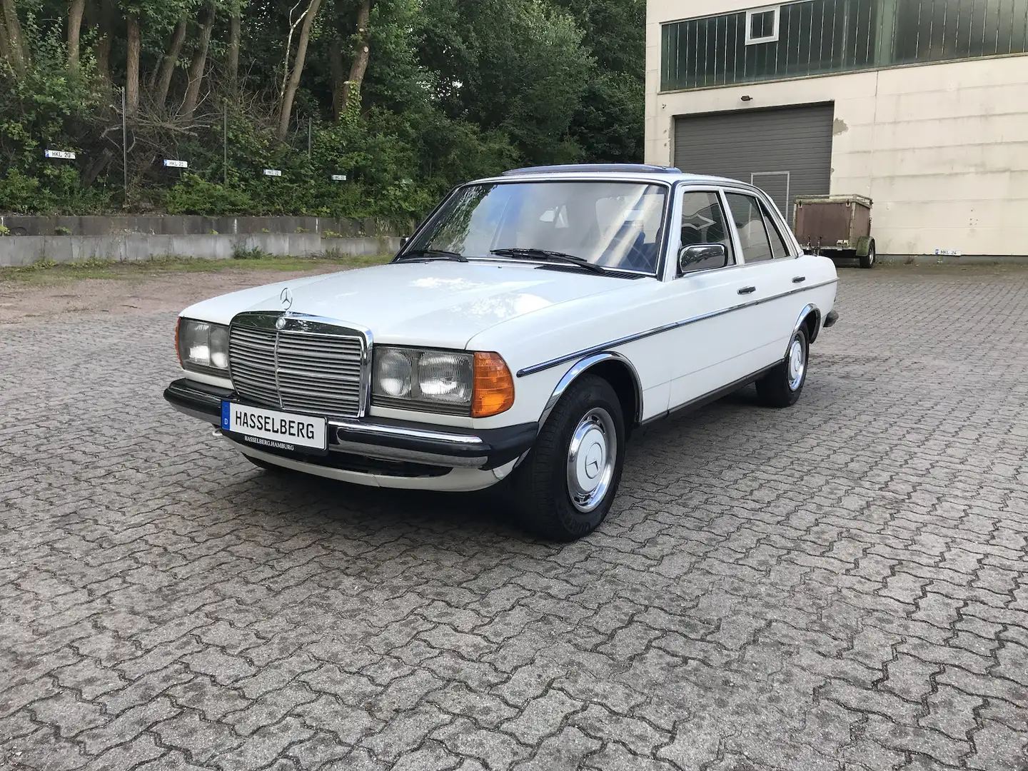 Mercedes-Benz 230 W123 EXTRAS Mike Sanders TÜV Service neu Weiß - 2
