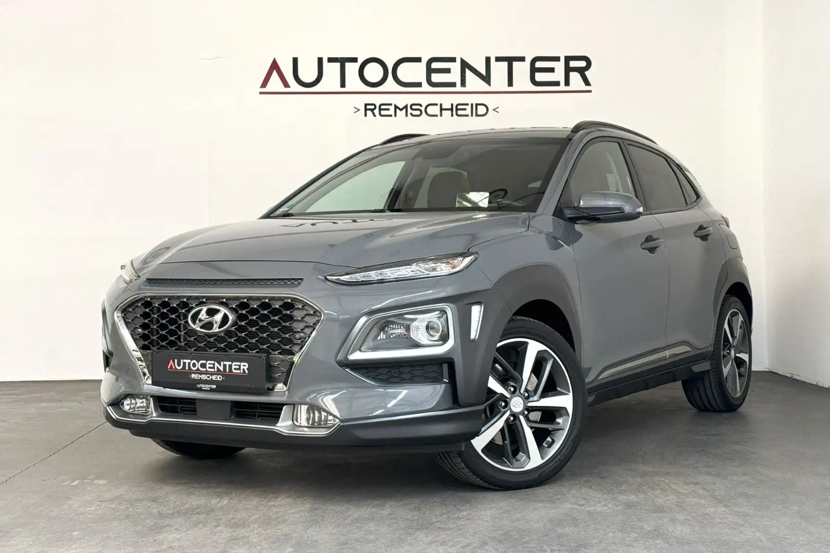 Hyundai KONA 1,6 T-GDI DCT Premium Navi Kamera Volleder Gris - 1