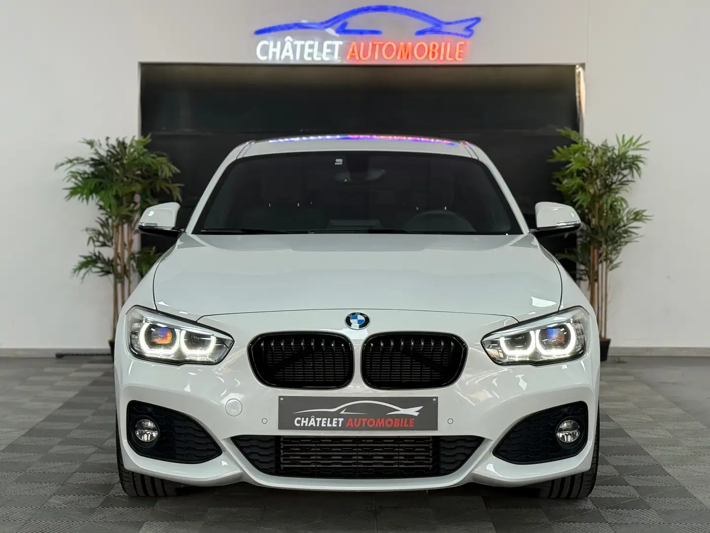 BMW 118 118i//PACK-M//SHADOW-LINE//LED//GARANTIE Wit - 2