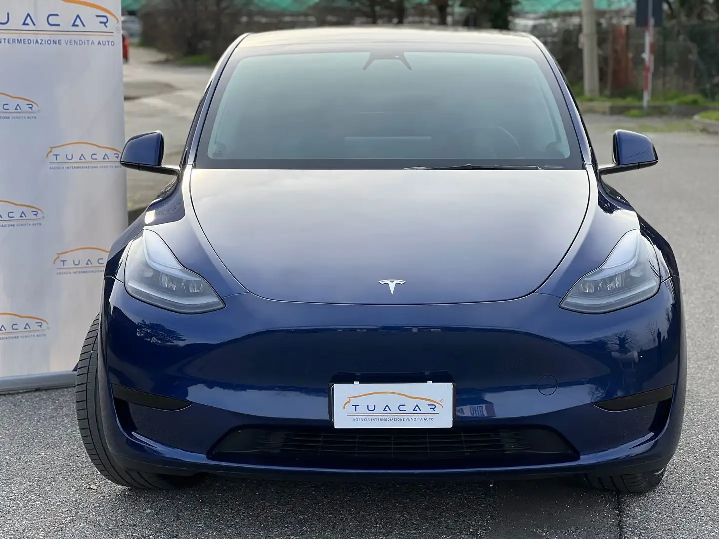 Tesla Model Y Model Y Single Motor rwd- DOPPI cerchi da 20"- aut Blauw - 2