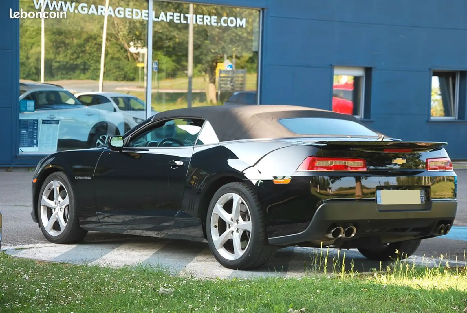 Chevrolet Camaro Cabriolet 6.2 SS Noir - 2