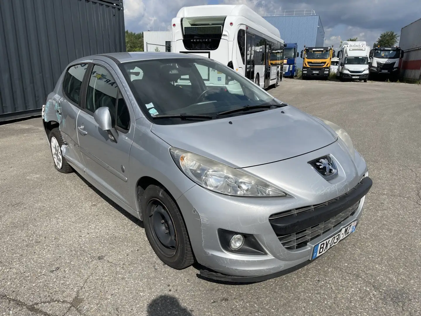 Peugeot 207 207 1.6 HDi 92ch FAP Urban Move Gris - 2