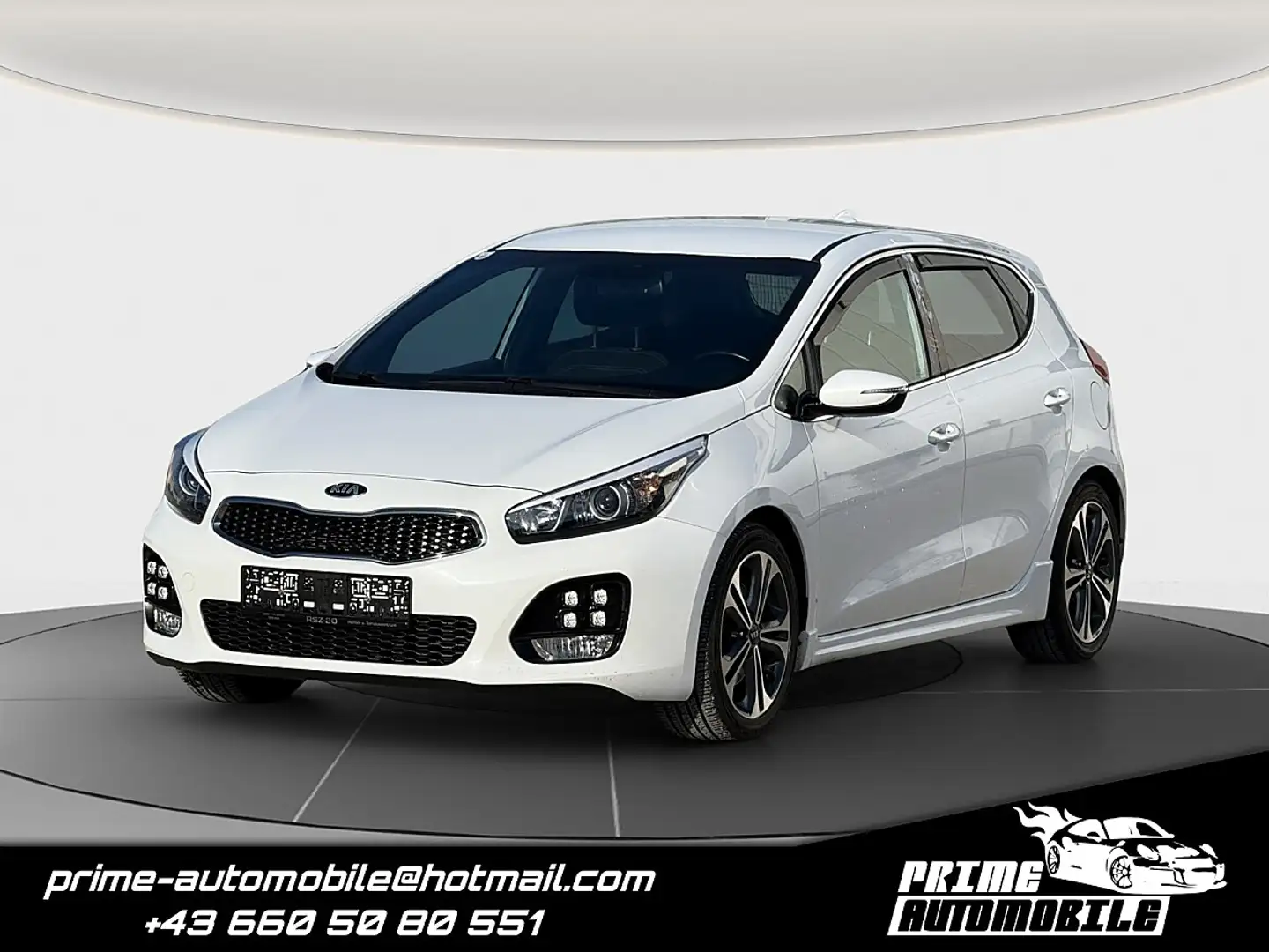 Kia Ceed / cee'd cee'd 1,6 CRDi GT-Line *KAMERA*NAVI*SHZ* Weiß - 1