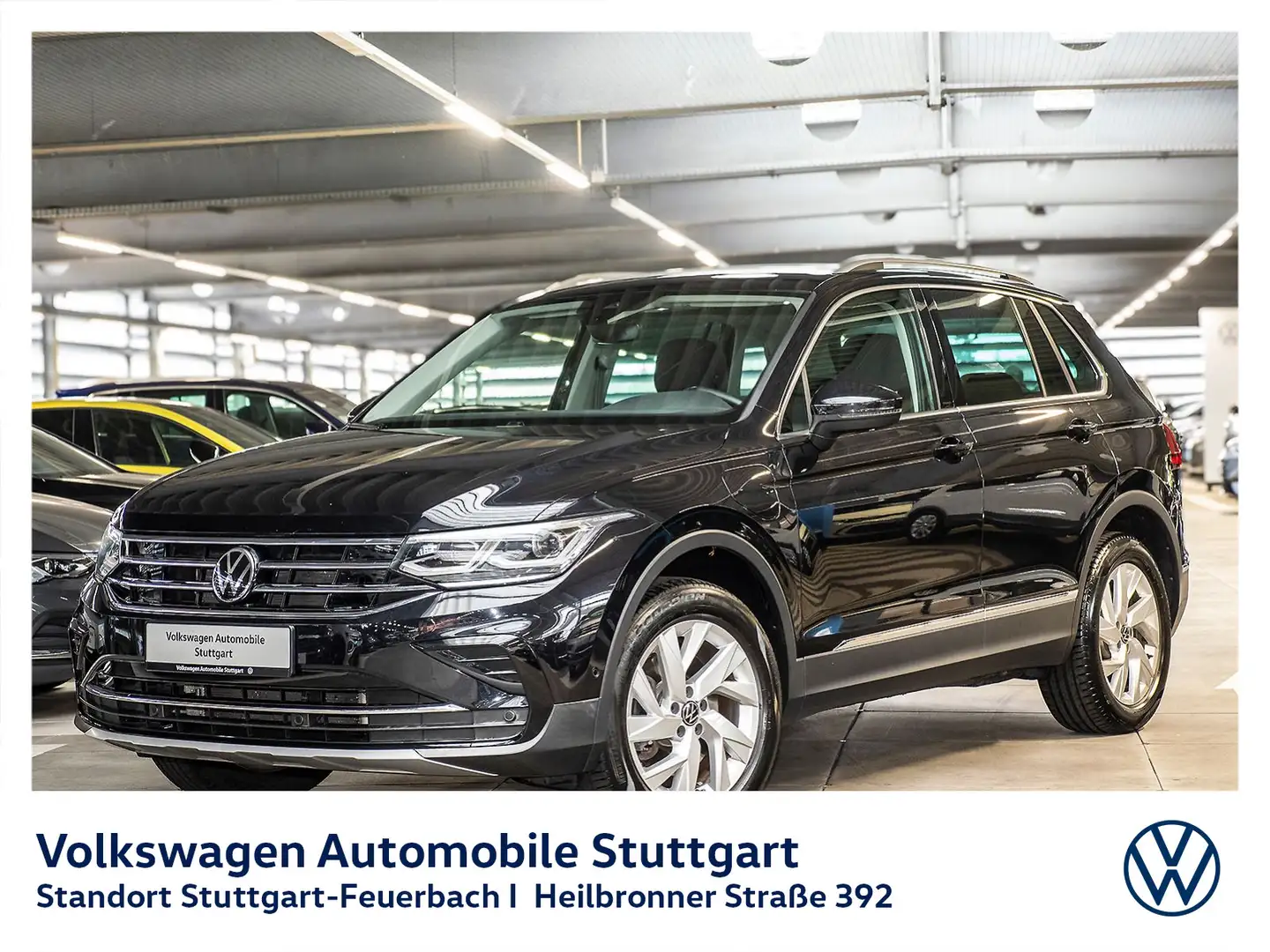 Volkswagen Tiguan 1.4 TSI Hybrid Elegance DSG Navi Schwarz - 2