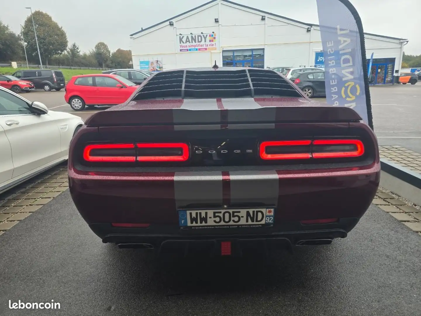 Dodge Challenger 6.4 SRT 492cv SCAT PACK 17000kms-2017 carte grise inclus Goud - 2