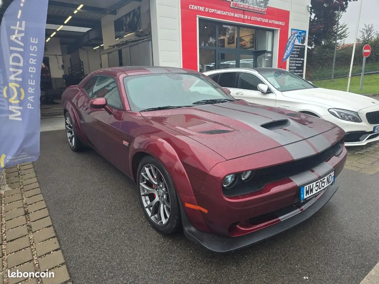 Dodge Challenger 6.4 SRT 492cv SCAT PACK 17000kms-2017 carte grise inclus Goud - 1