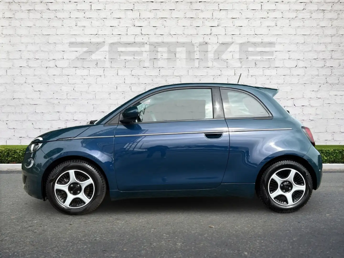Fiat 500 Passion Batterie 42 kWh Navi Memory Sitze Apple Ca Grün - 2