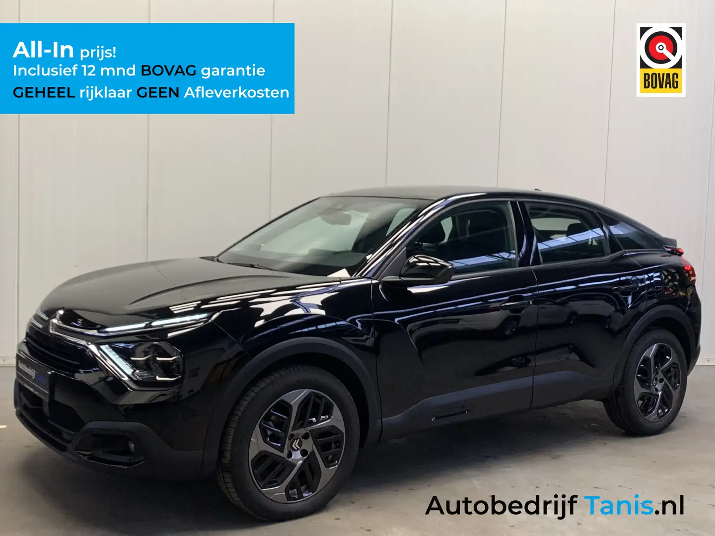 Citroen C4 1.2 131PK VTR Sport NAVI-CAMERA-LMV.18-LANE ASSIST Zwart - 1