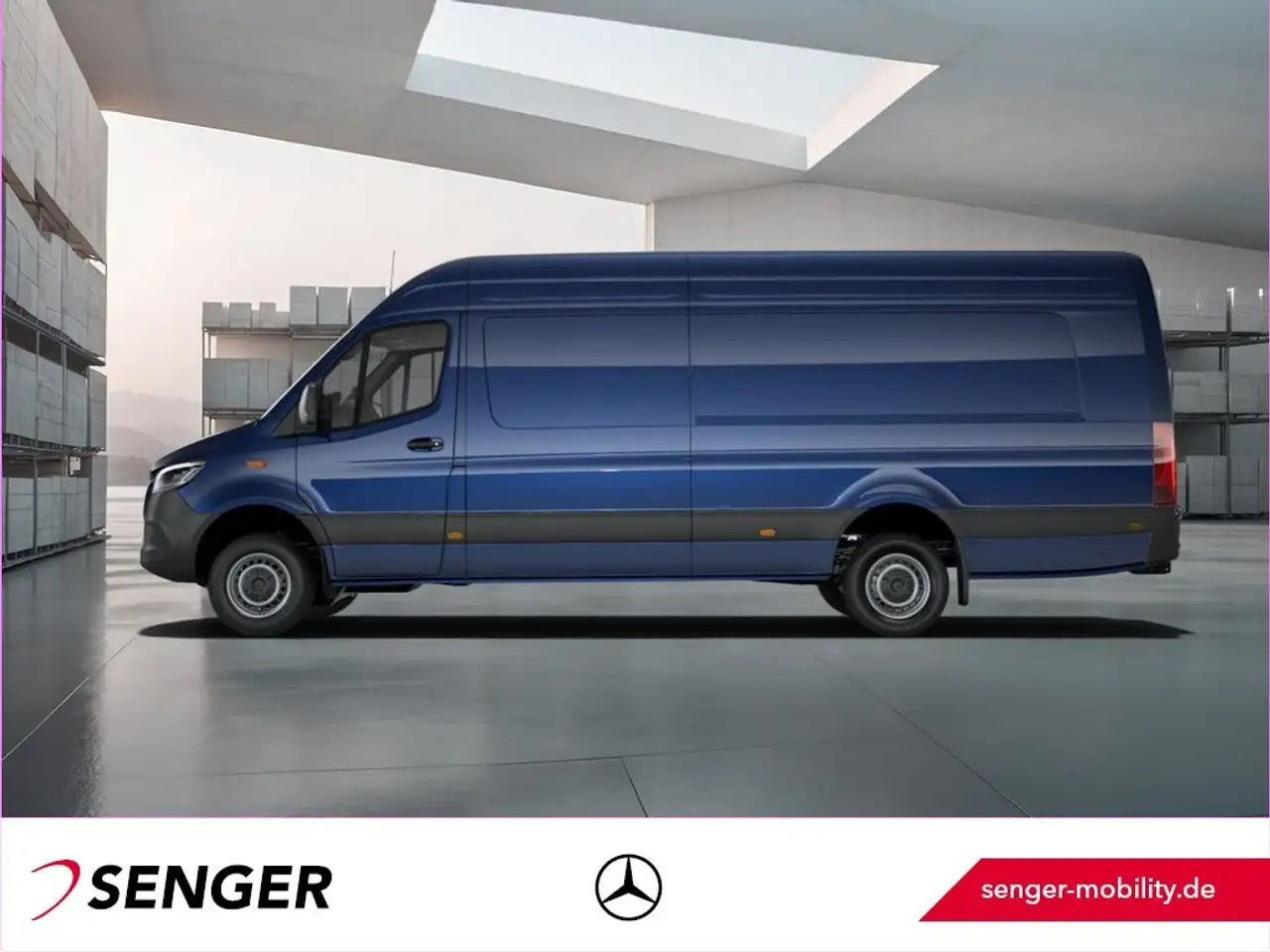 Mercedes-Benz Sprinter 319 CDI KA L4H2 4x4 LED Dist Kamera AHK 3