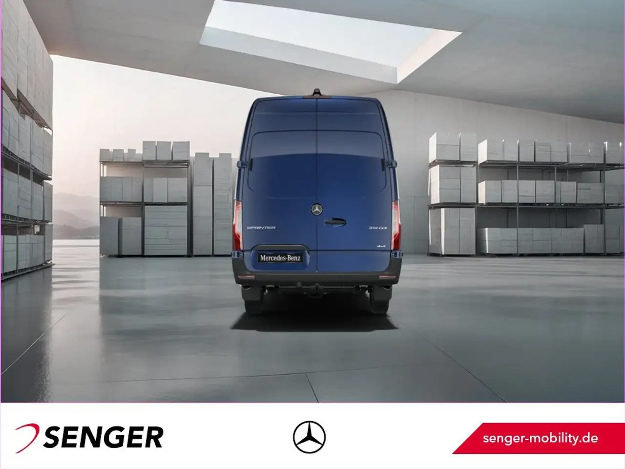 Mercedes-Benz Sprinter 319 CDI KA L4H2 4x4 LED Dist Kamera AHK 6