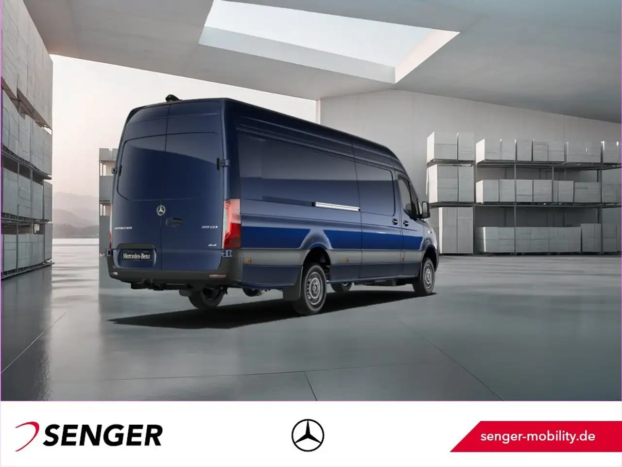 Mercedes-Benz Sprinter 319 CDI KA L4H2 4x4 LED Dist Kamera AHK 4