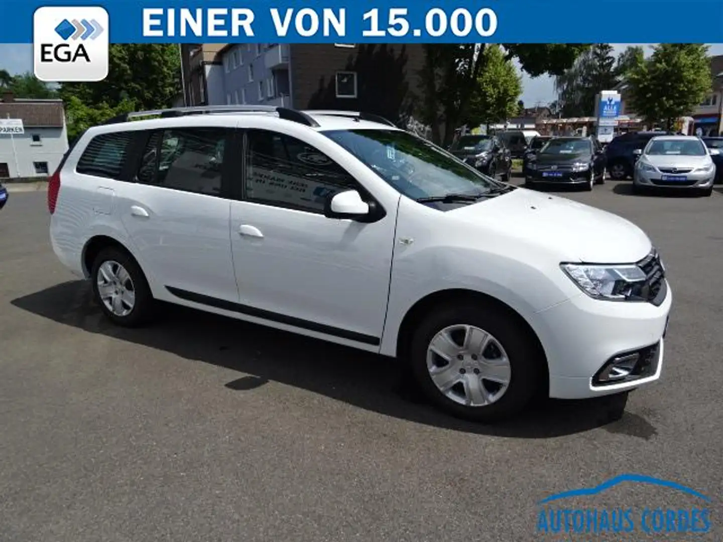 Dacia Logan MCV SCe 75 LAUREATE KLIMA*RADIO*BTH*EFH*TEMPOMAT*P Weiß - 2