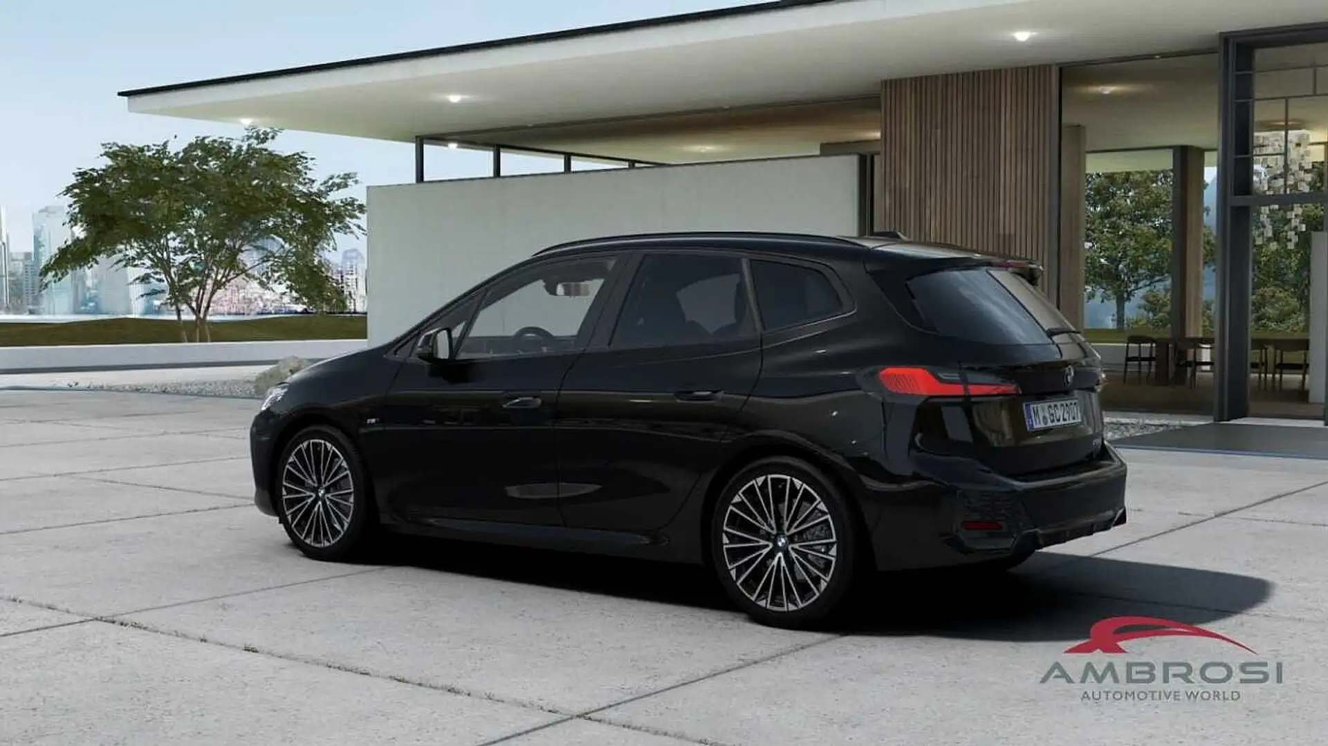 BMW 218 Active Tourer 218d Active Tourer Msport Premium Pa Zwart - 2