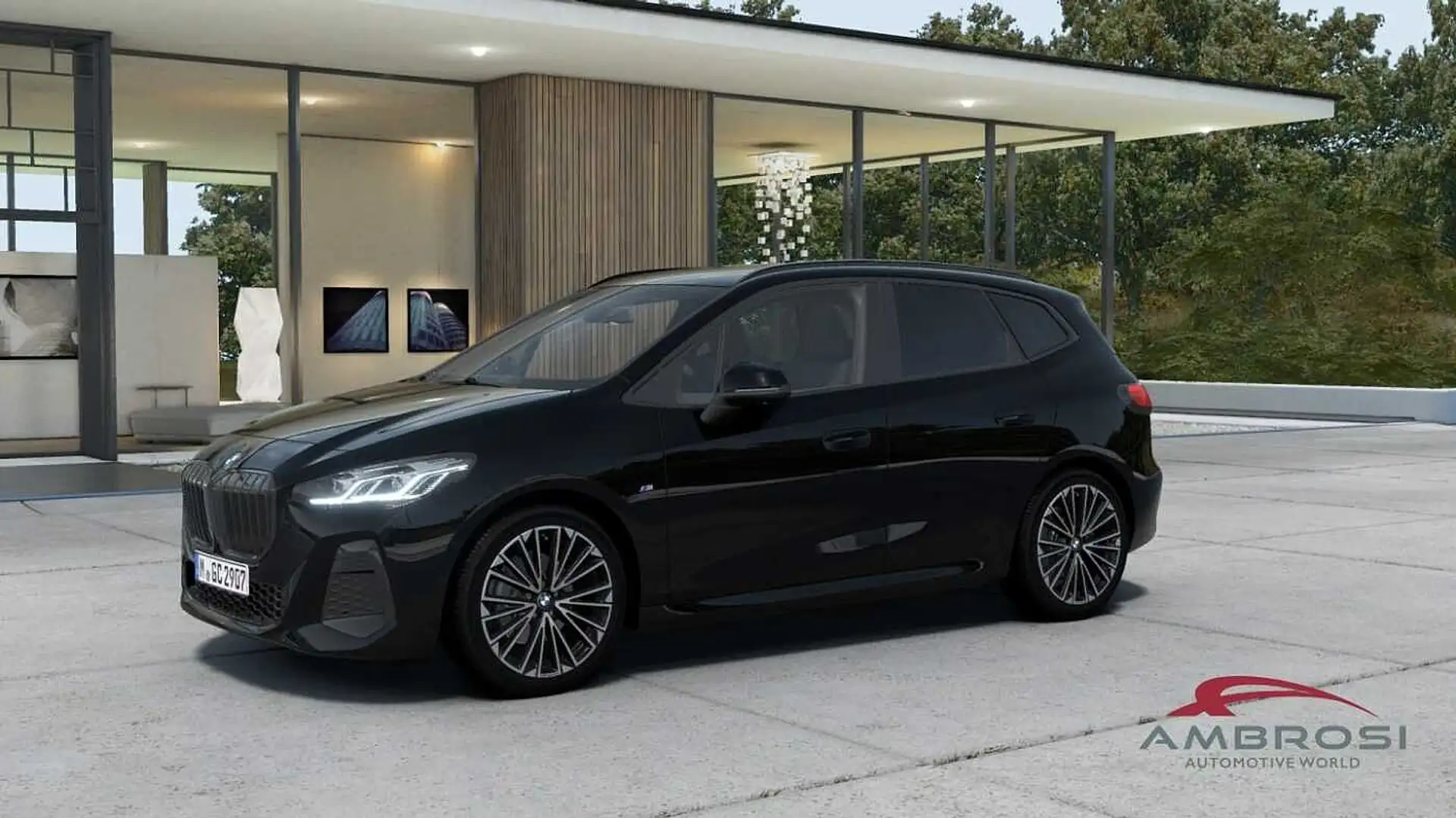 BMW 218 Active Tourer 218d Active Tourer Msport Premium Pa Zwart - 1