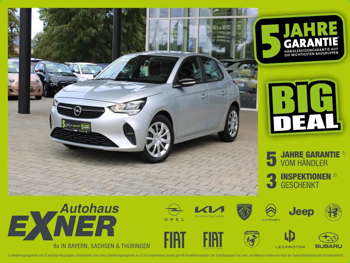 Opel Corsa F 1.2 EDITION SHZ+SpurH+5 Jahre Garantie Grau - 1