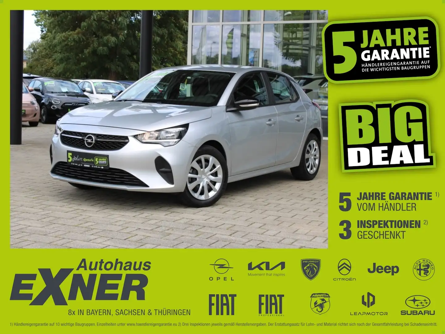 Opel Corsa F 1.2 EDITION SHZ+SpurH+5 Jahre Garantie Grau - 1