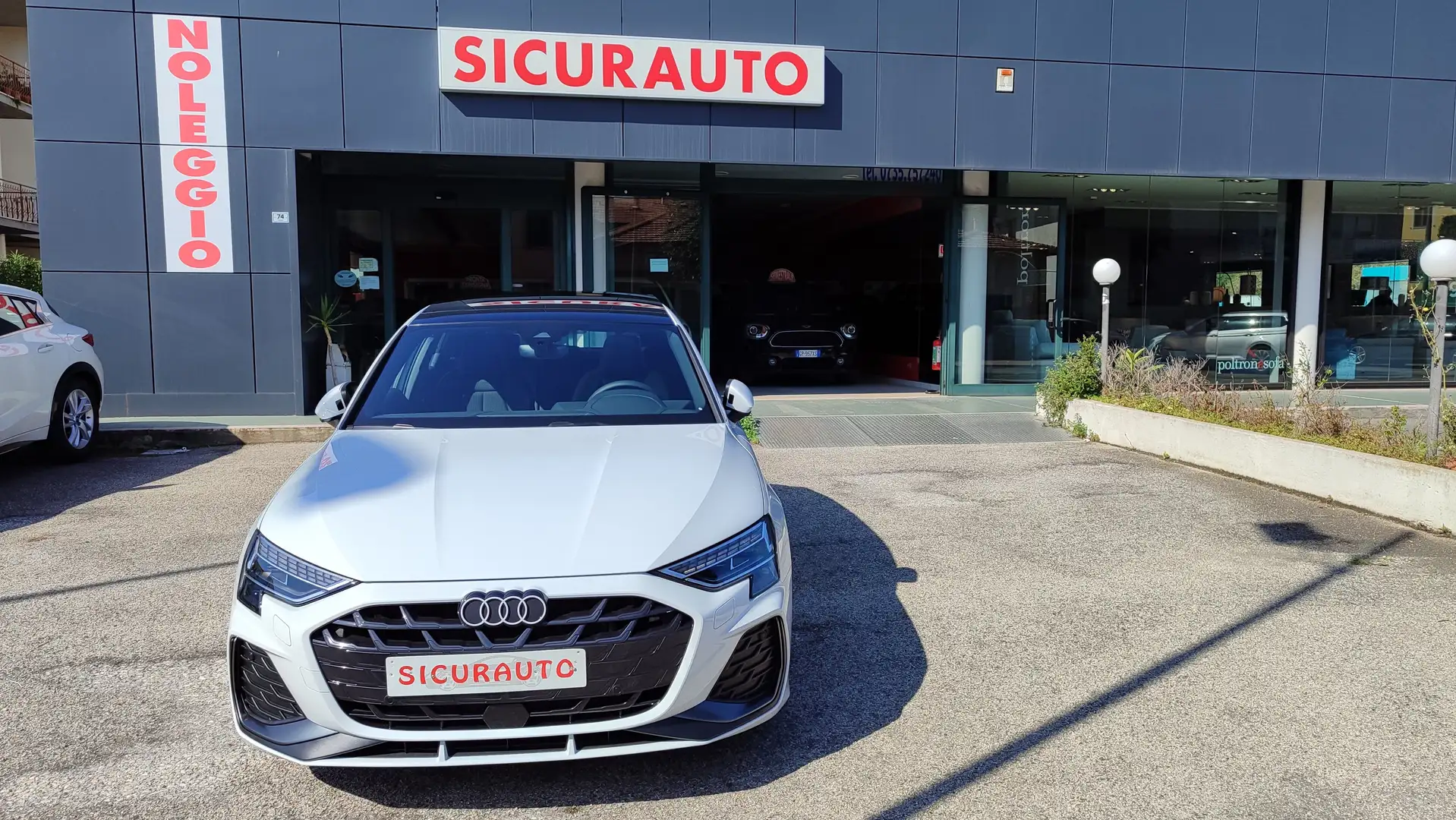 Audi A3 Sportback 35 tdi S line s-tronic NUOVO MODELLO Bianco - 1
