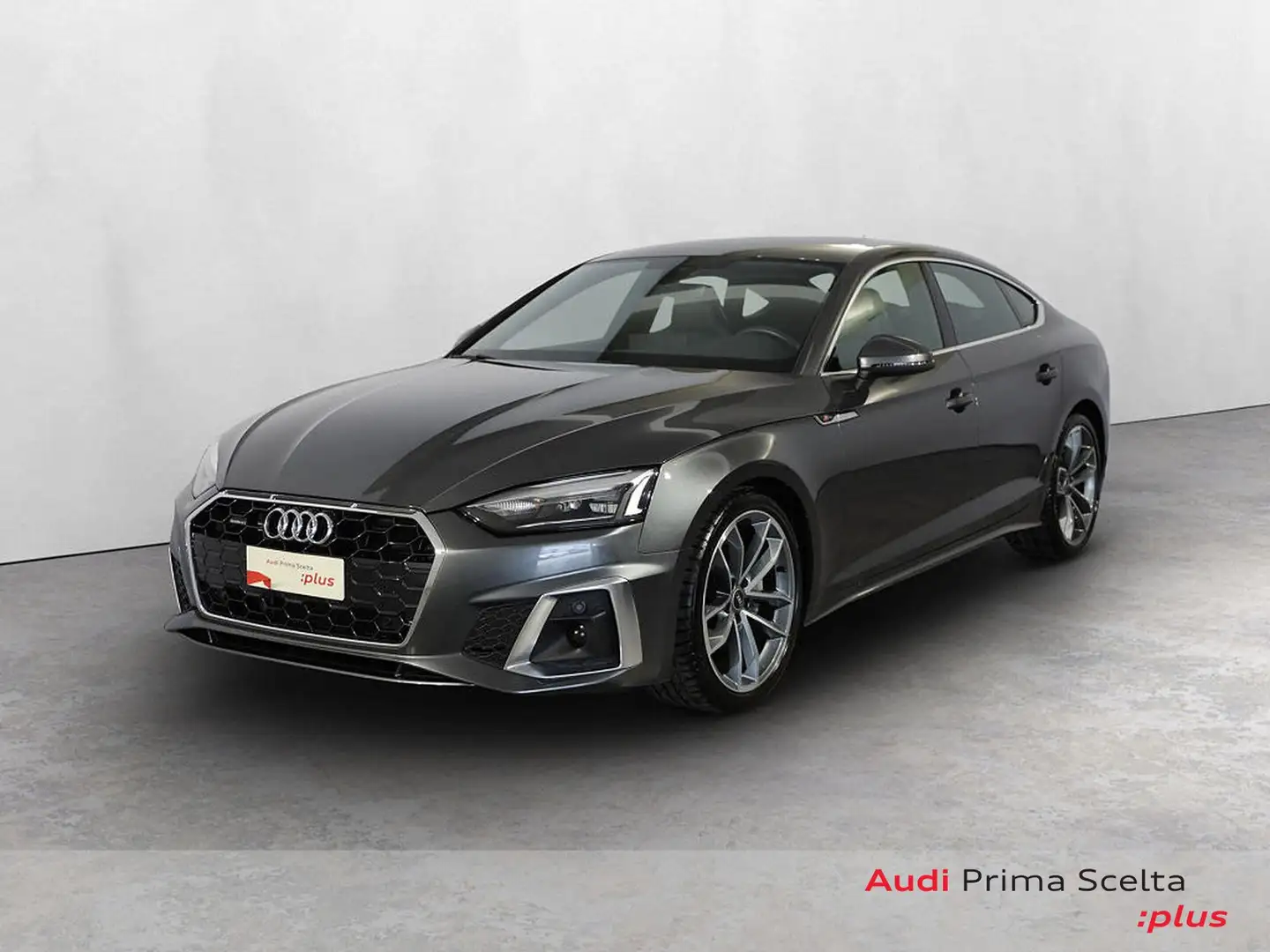 Audi A5 sportback 40 2.0 tdi mhev s line edition quattro 2 Grigio - 1