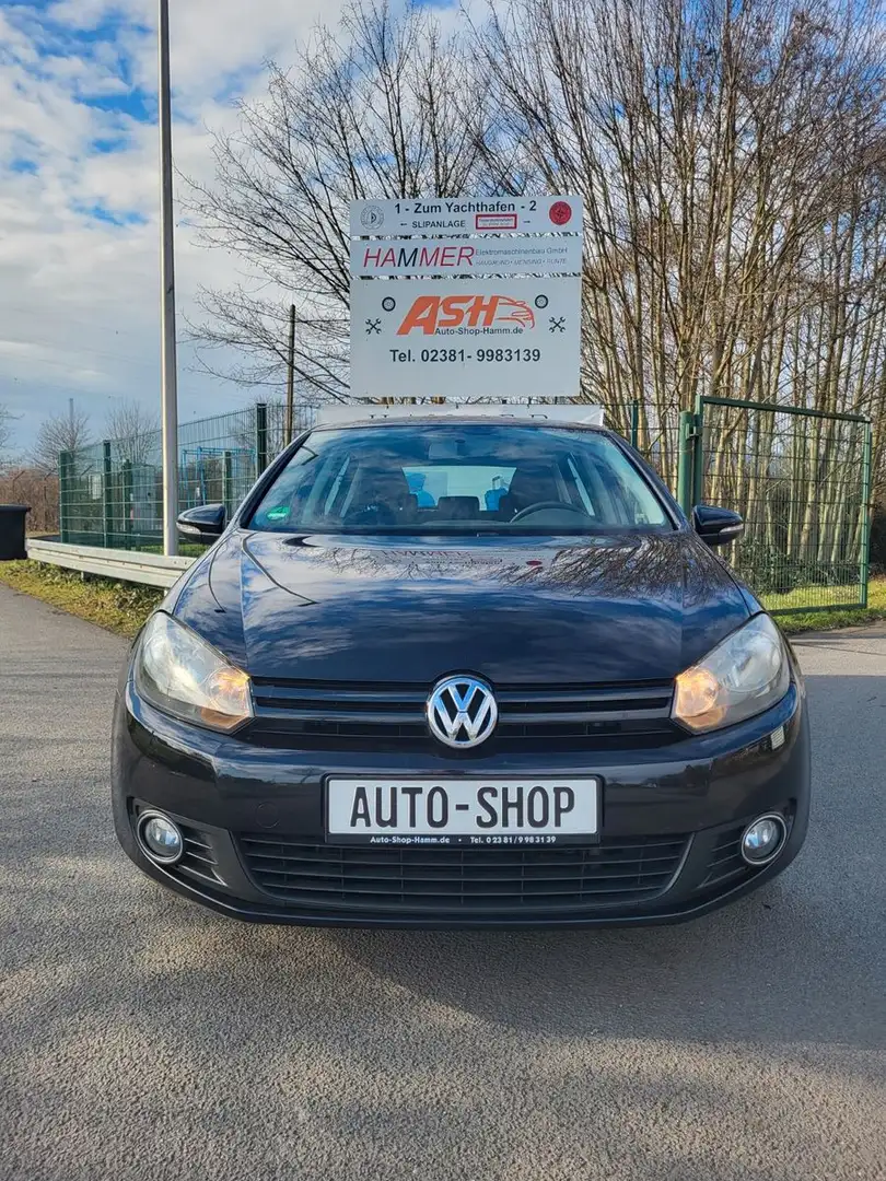 Volkswagen Golf VI Trendline 1. Hand Tüv 07.26 Nero - 1