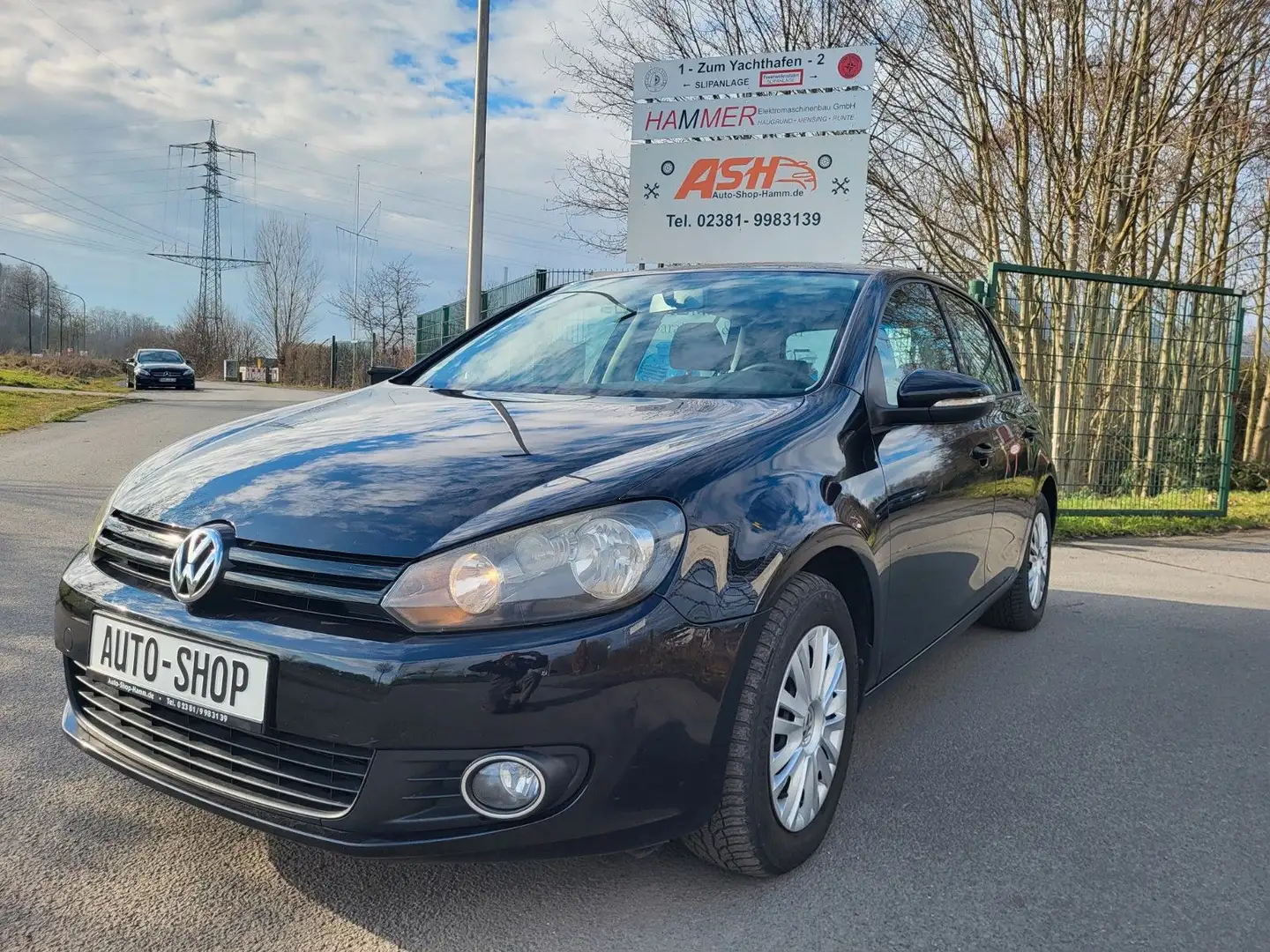 Volkswagen Golf VI Trendline 1. Hand Tüv 07.26 Nero - 2