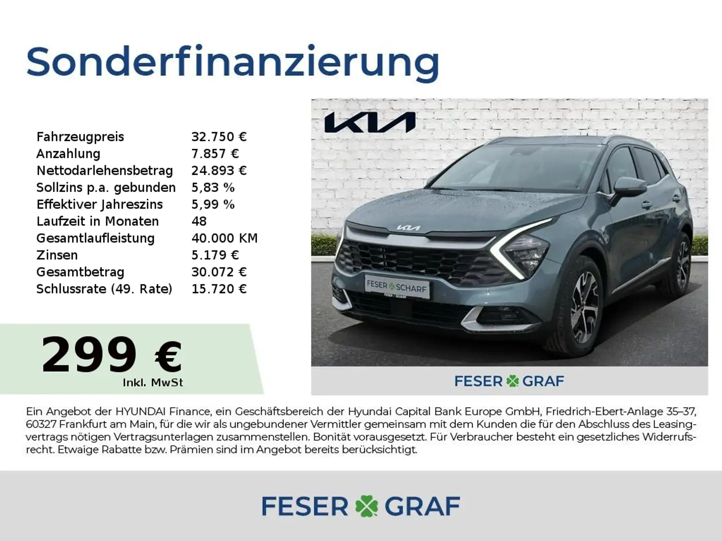 Kia Sportage 1.6T 48V 2WD DCT ULTIMATE LEDER Grijs - 1