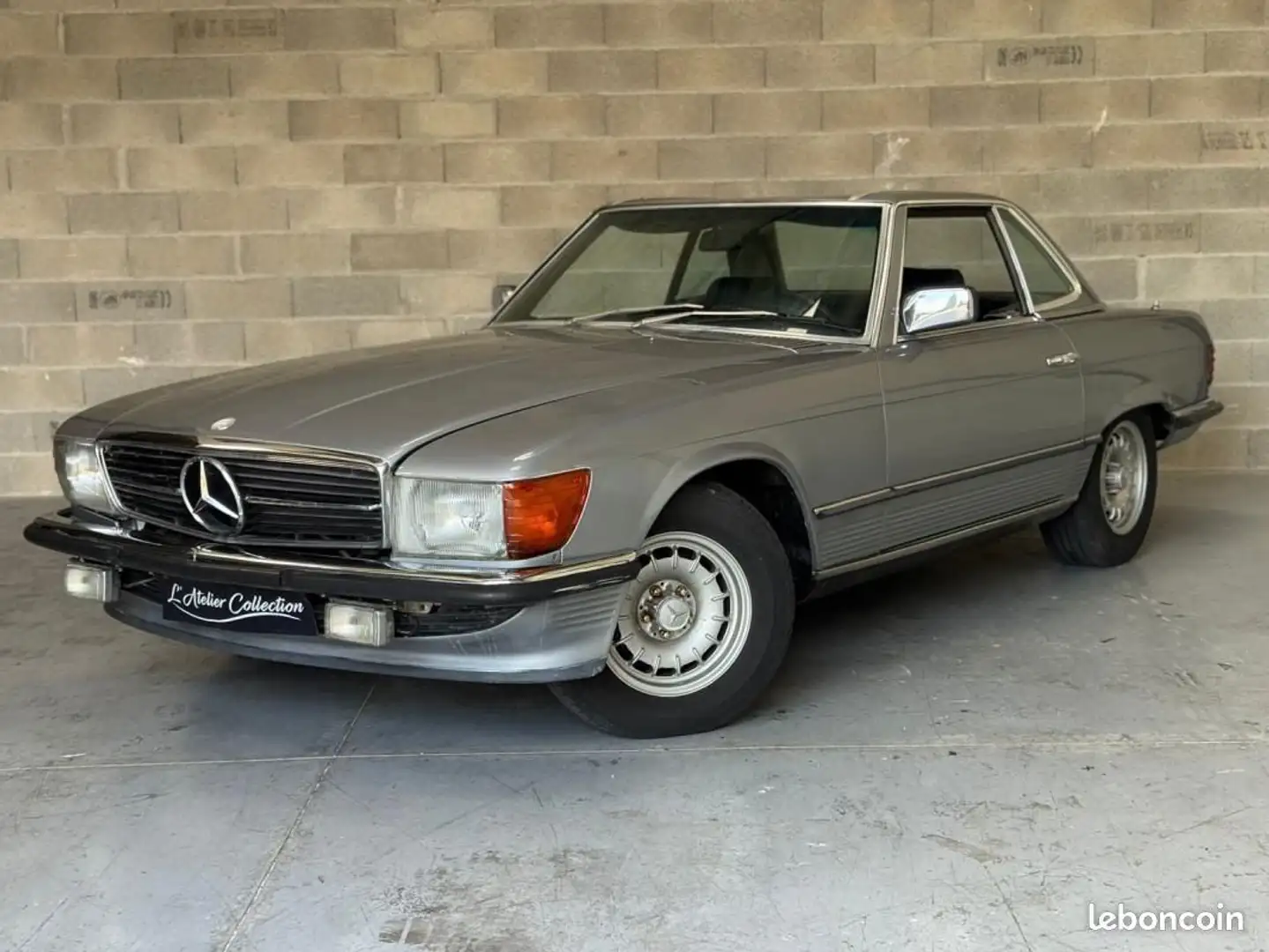 Mercedes-Benz 380 Mercedes SL HARDTOP CAPOTE NEUVE CLIMATISATION GAR Argent - 1
