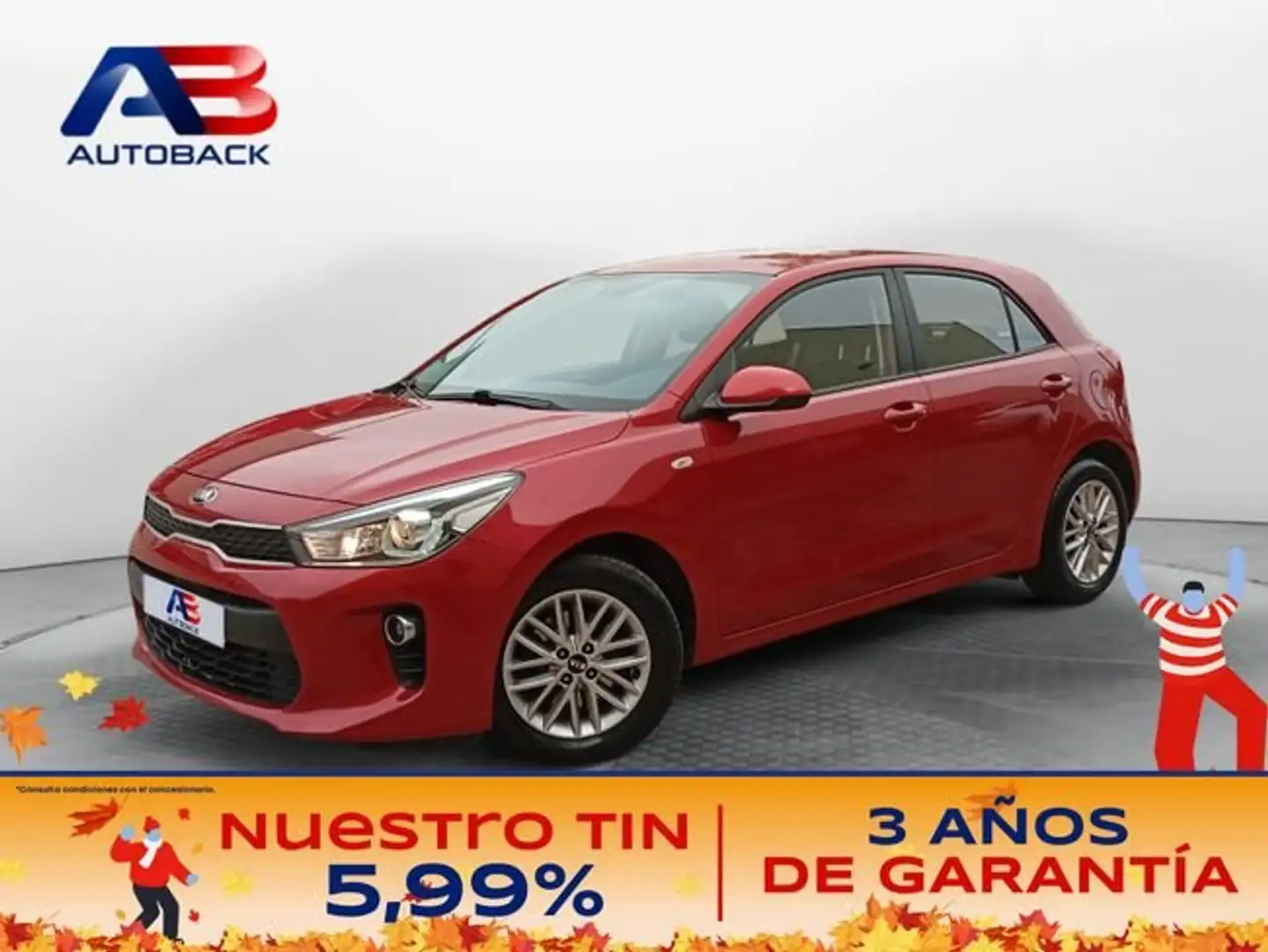 Kia Rio 1.0 T-GDi 74kW (100CV) Concept Rojo - 1