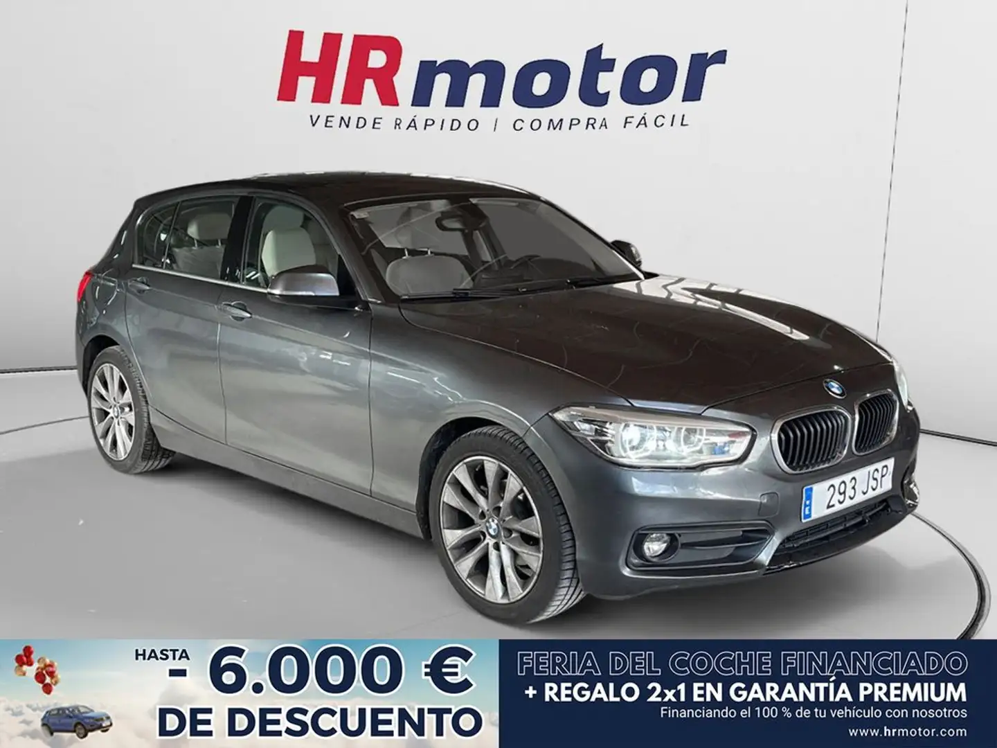 BMW 116 116d Urban Gris - 1