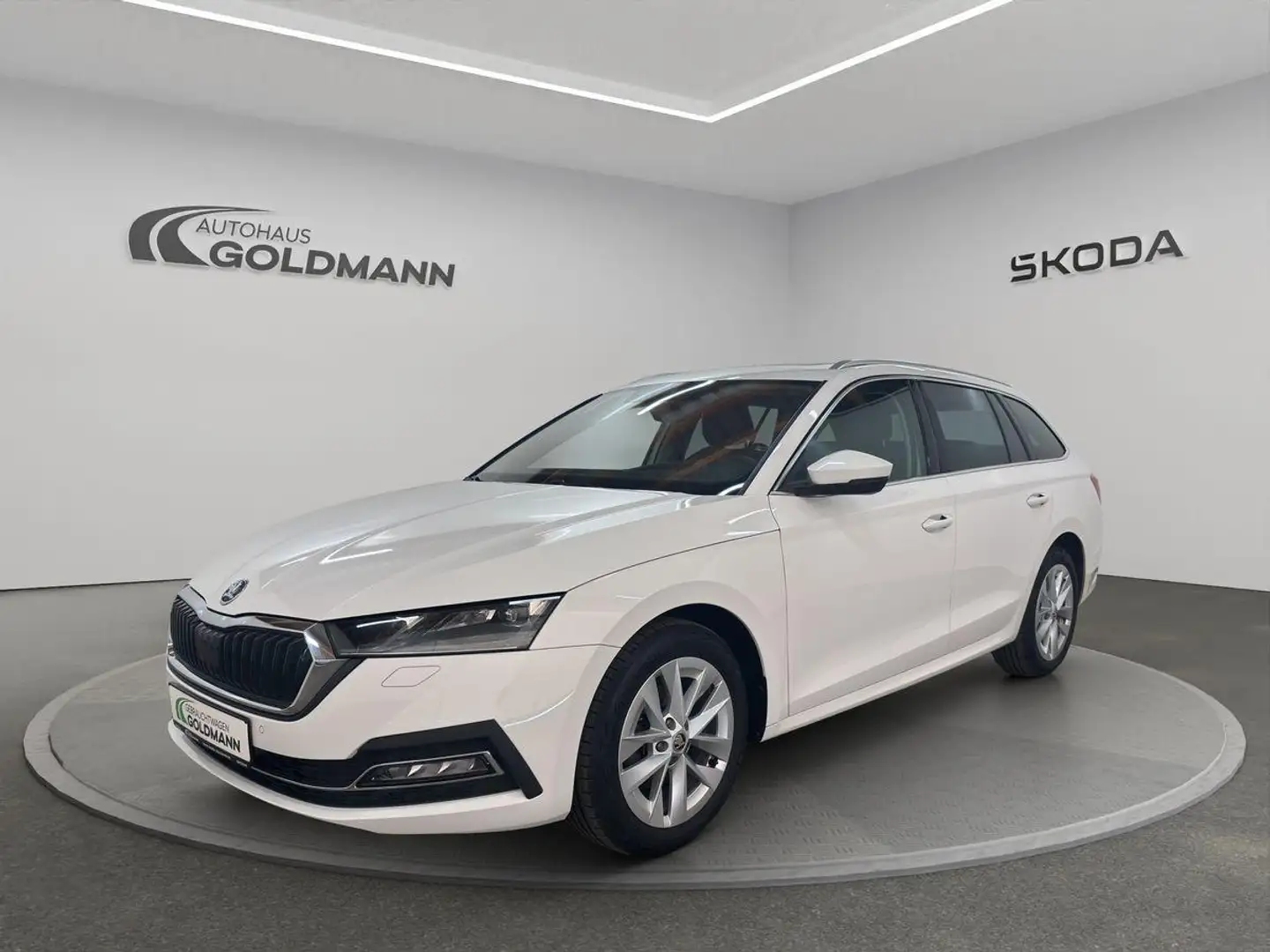 Skoda Octavia Combi Style 2,0 TDI 110 kW DSG AHK Weiß - 1